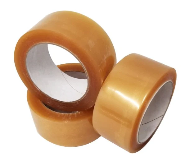 Natural rubber carton sealing tape